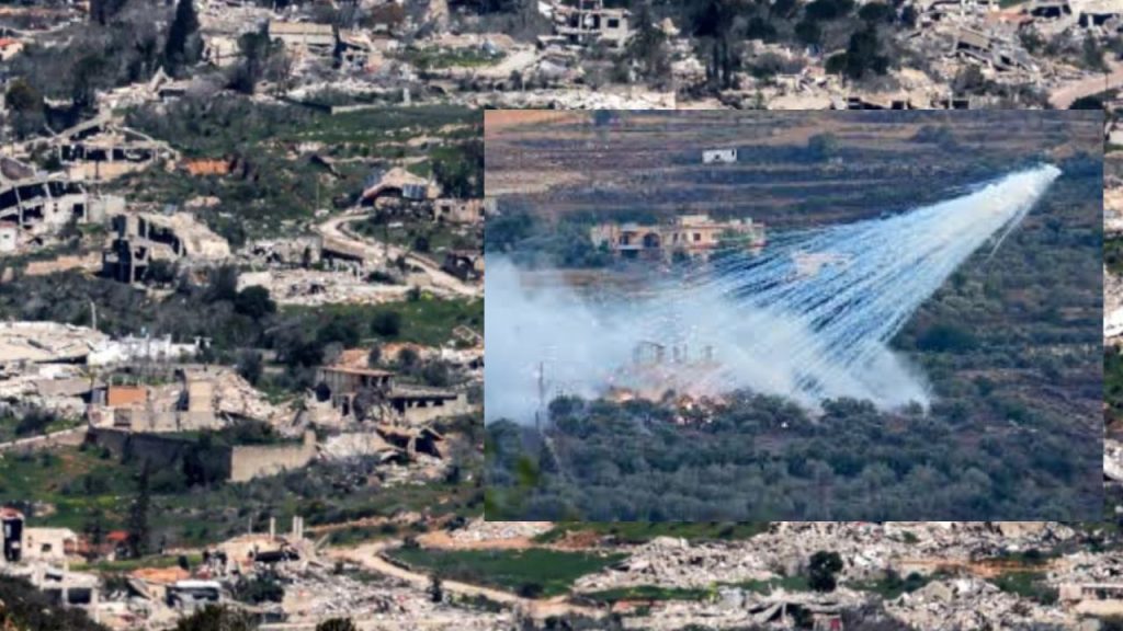 اسرائیل کا لبنان میں سفید فاسفورس حملہ