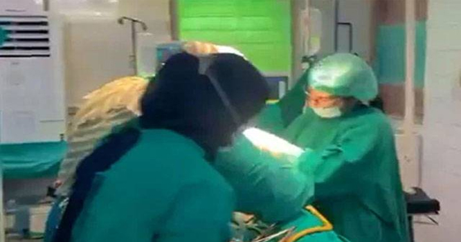لیڈی ولنگڈن ہسپتال:دوران آپریشن مبینہ ویڈیو بنانے پر 4 لیڈی ڈاکٹرز معطل