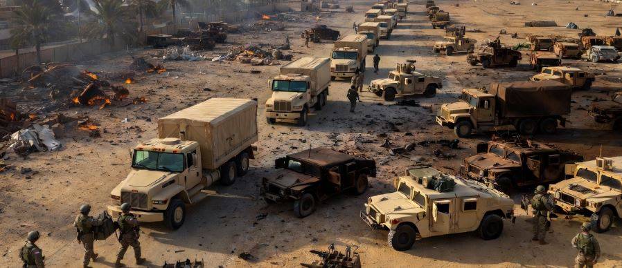 ایران کی بڑی کامیابی ،امریکی فوج نے بغداد کے فوجی اڈے سے انخلاء کی تیاری شروع کر دی