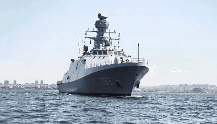 جدید جنگی جہاز ’پی این ایس خیبر‘ پاک بحریہ کے بیڑے میں شامل