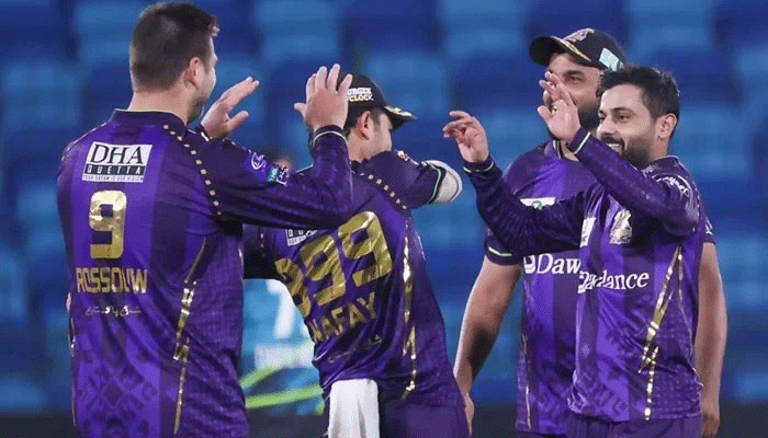 کوئٹہ گلیڈی ایٹرز کی شاندار فتح، راولپنڈیز کو 61 رنز سے شکست