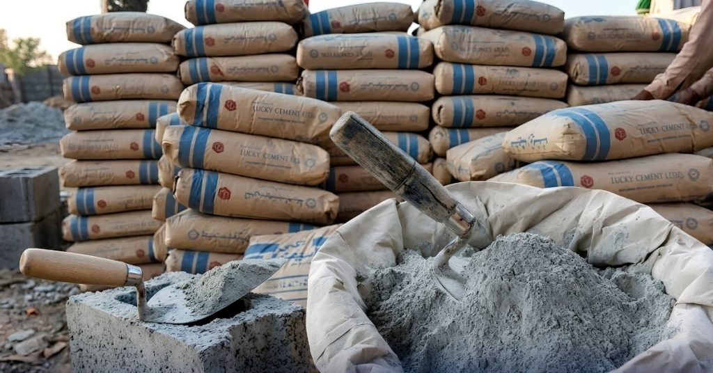 پاکستان میں سیمنٹ کی قیمت