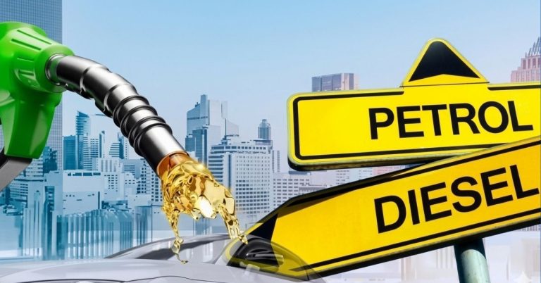 بھارت میں پیٹرول قیمت