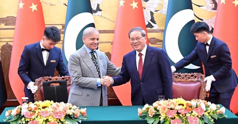 شہباز شریف چین دورہ
