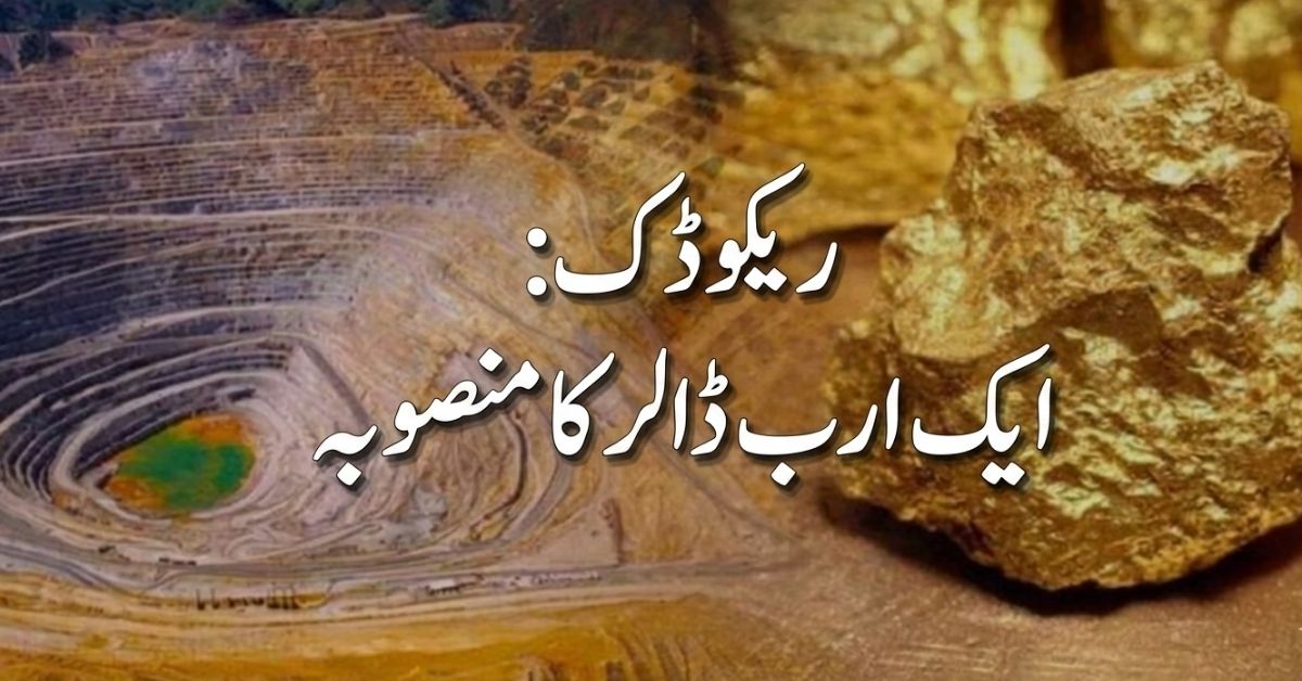 ریکوڈک منصوبے پر بیرک گولڈ کا اعتماد برقرار، پاکستان کیلئے بڑی خوشخبری