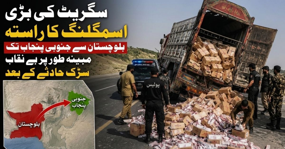 جنوبی پنجاب میں غیر قانونی سگریٹ اسمگلنگ کا مبینہ نیٹ ورک بے