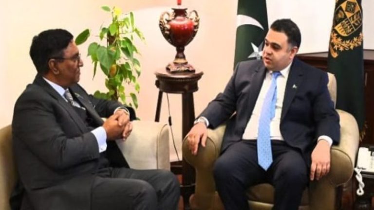 فہد ہارون سے ماریشس کے ہائی کمشنر کی ملاقات، اہم امور پر تبادلہ خیال
