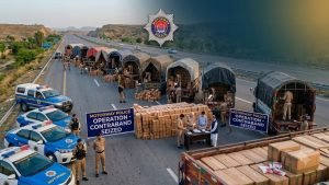 موٹروے پولیس نے کروڑوں مالیت کے 220 ملین سگریٹ پکڑ لیے